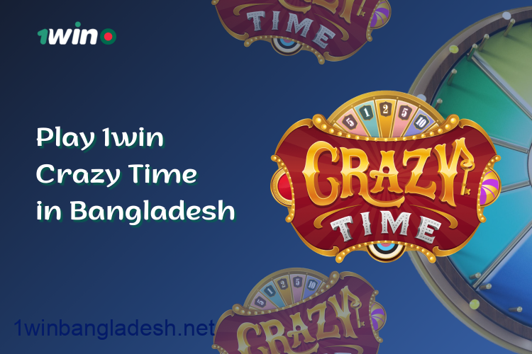 1win Crazy Time হল একটি লাইভ গেম শো যেখানে একটি বিশাল হুইল অফ ফরচুন দেখানো হয়েছে
